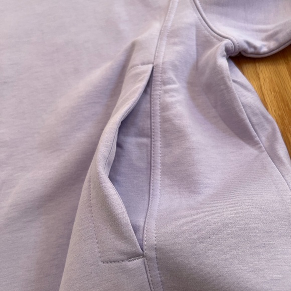 NWOT! Free People movement pick up the pace Hooded Sweatshirt in lavender frost.